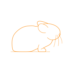 Animals Lagomorphs Ili Pika Sticker Svg Vector, Free Vectors File